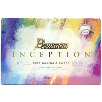 SALE! | 2021 Bowman Inception Baseball Hobby Box