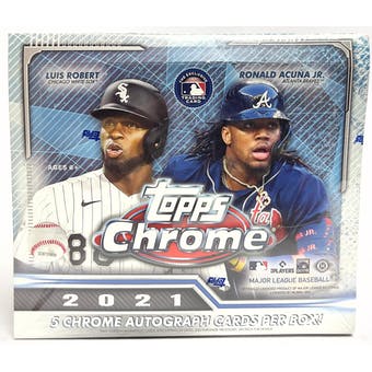 BOXING WEEK SALE! | 2021 Topps Chrome Baseball Hobby Jumbo Box