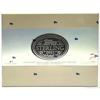 2021 Topps Sterling Baseball Hobby Box