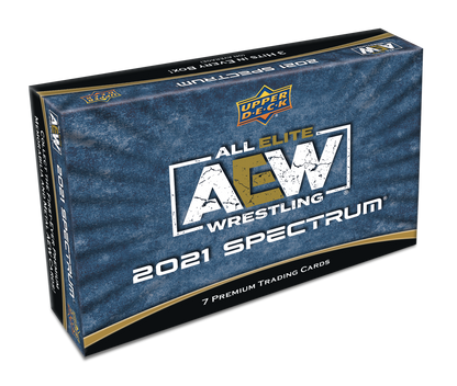 BOXING WEEK SALE! | 2021 Upper Deck AEW Spectrum Wrestling Hobby Box