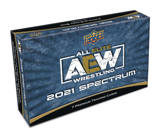 SPRING SALE! | 2021 Upper Deck AEW Spectrum Wrestling Hobby Box