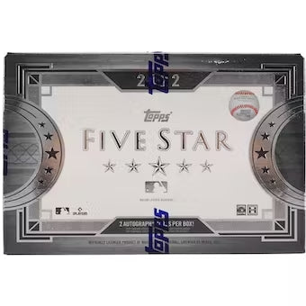 SALE! | 2022 Topps Five Star Baseball Hobby Box