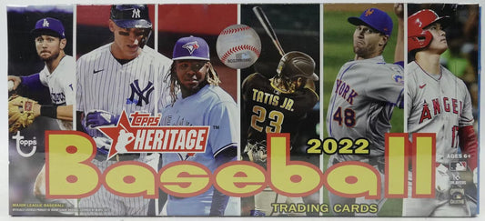 SALE! | 2022 Topps Heritage Baseball Hobby Box