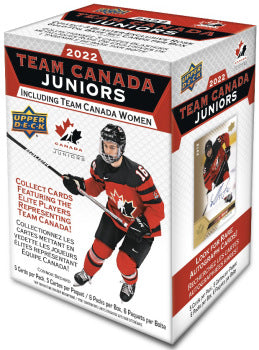 2022 Upper Deck Team Canada Juniors Hockey Blaster Box