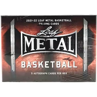 BOXING WEEK SALE! | 2021-22 Leaf Metal Basketball Hobby Box