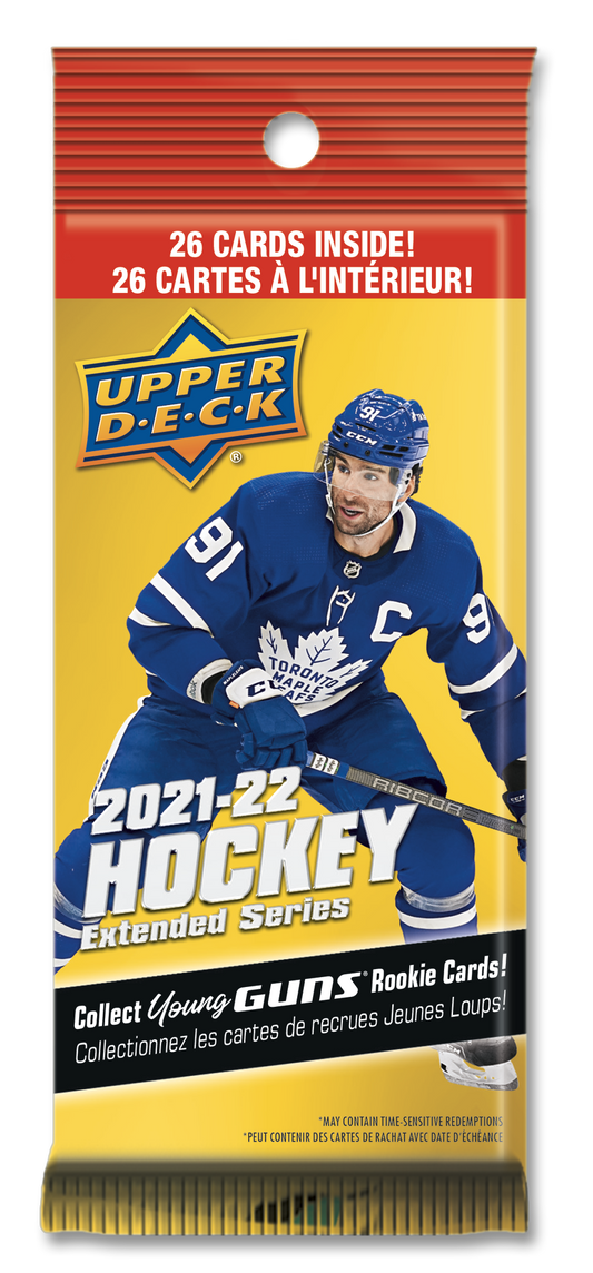 SALE! | 2021-22 Upper Deck Extended Series Hockey Fat Pack Box