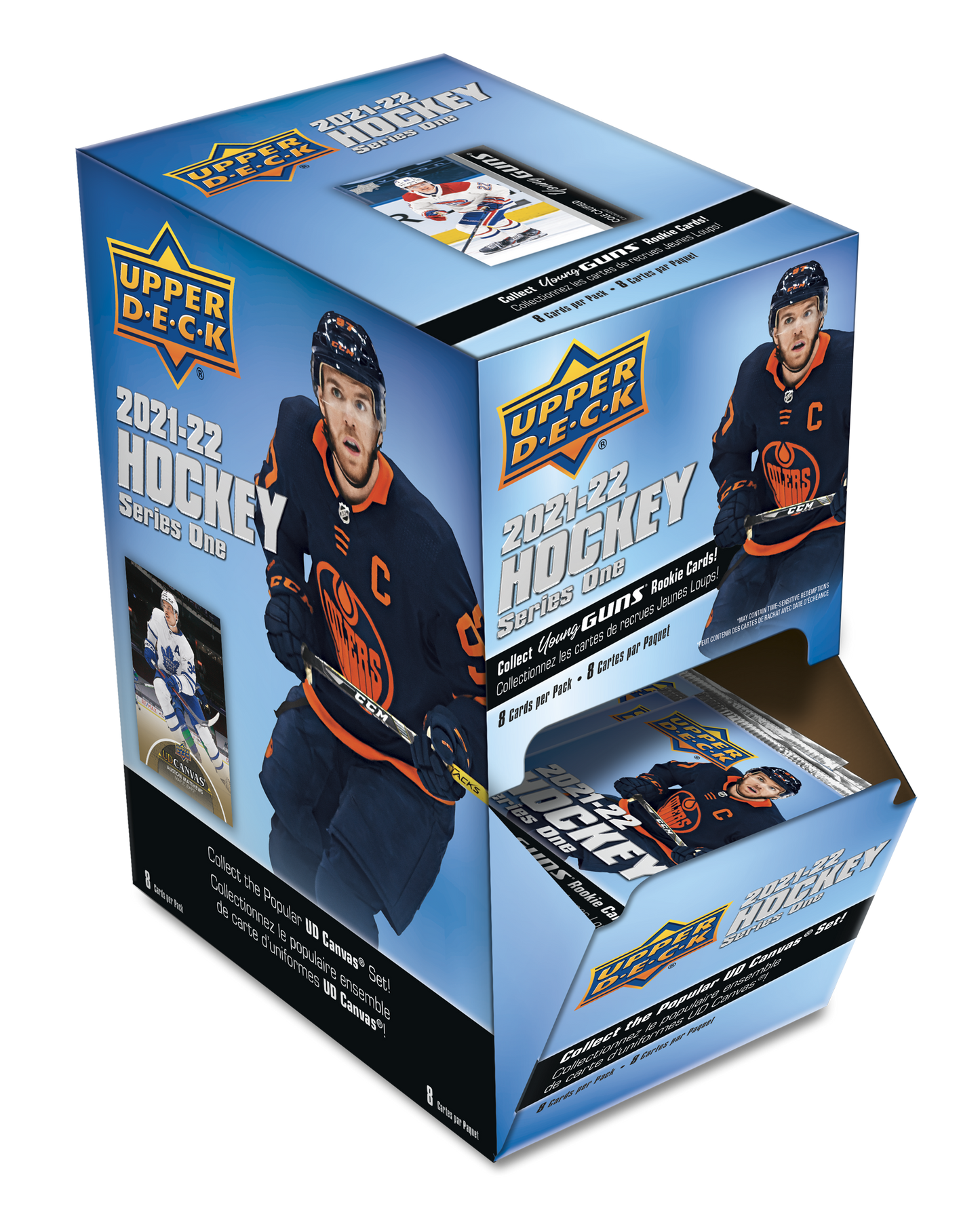 BOXING WEEK SALE! | 2021-22 Upper Deck Series 1 Hockey Gravity Feed Box (36ct)