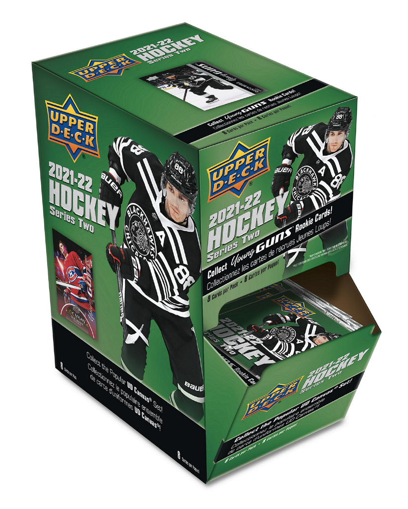 2021-22 Upper Deck Series 2 Hockey Gravity Feed Box