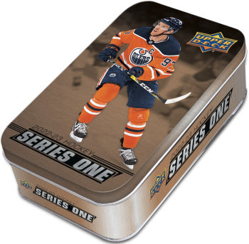 Sale! |2022-23 Upper Deck Series 1 Hockey Tin Box