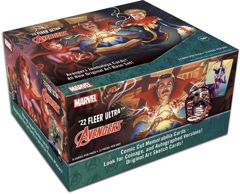 Marvel Fleer Ultra Avengers Hobby Box- Upper Deck Trading Cards