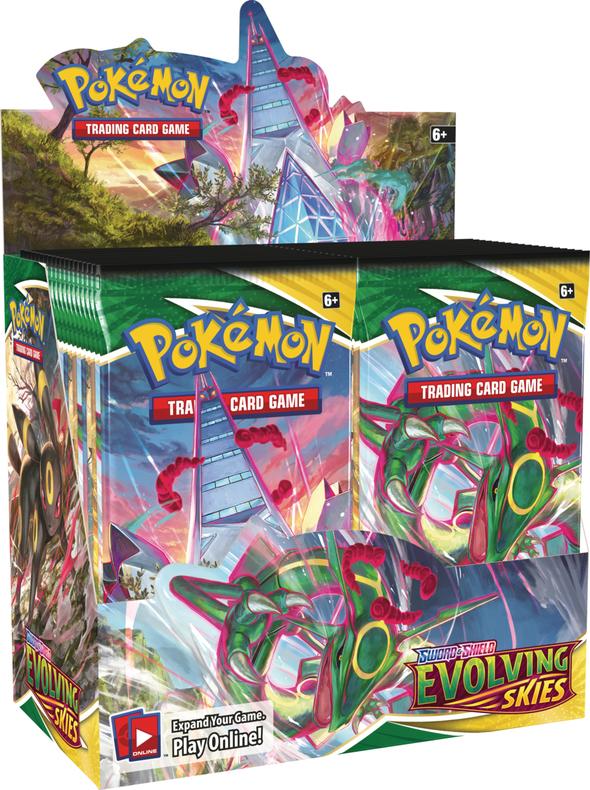 West's Sports Cards (WSC) Pokemon Sword and Shield Evolving Skies Booster Box