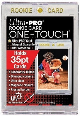 Ultra Pro 1 Touch 35pt Rookie Gold Magnetic Closure