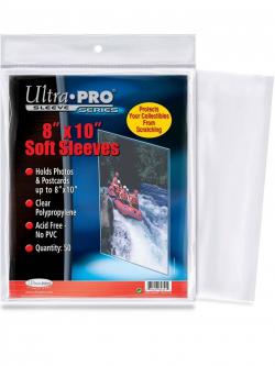 Ultra Pro 8x10 Soft Sleeves 100ct/pack