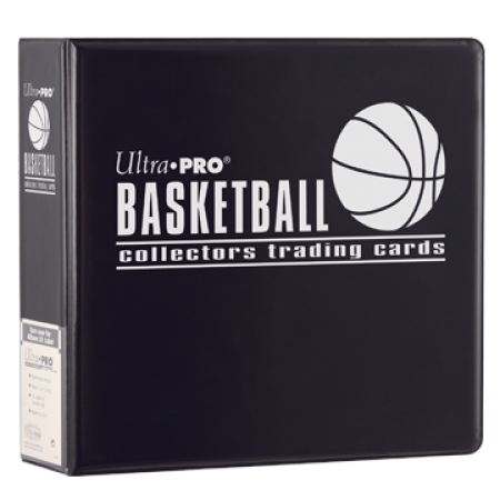 Ultra Pro 3IN Black Basketball Binder