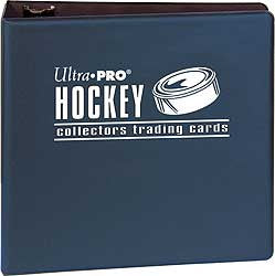 Ultra Pro 3IN Blue Hockey Binder
