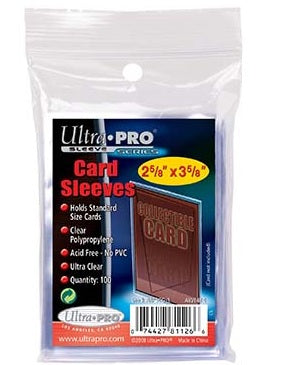 Ultra Pro Soft Sleeves 100ct/Pack
