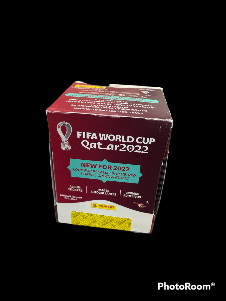 2022 Panini FIFA World Cup Qatar Soccer Stickers Hobby Box