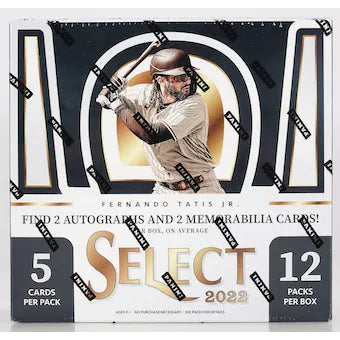 SALE! | 2022 Panini Select Baseball Hobby Box