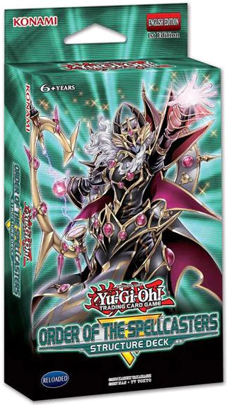 Yu-Gi-Oh! | Order Of The Spellcaster Structure Deck