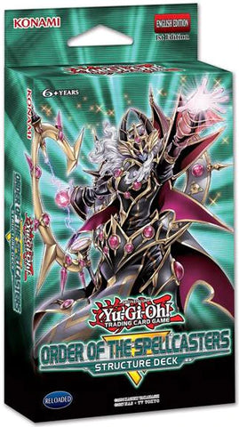 Yugioh - Order Of The Spellcaster Structure Deck