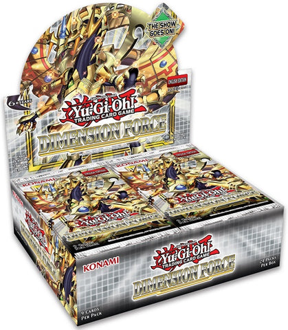 Yugioh Dimension Force Booster Box YGO